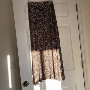 Brandy Melville Floral Maxi Skirt